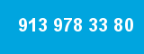 913 978 33 80 913 978 33 80